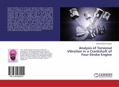 Analysis of Torsional Vibration in a Crankshaft of Four-Stroke Engine