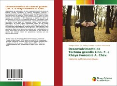 Desenvolvimento de Tectona grandis Linn. F. e Khaya ivorensis A. Chev.