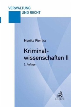 Kriminalwissenschaften II - Pientka, Monika