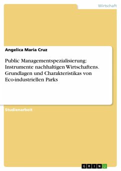 Public Managementspezialisierung: Instrumente nachhaltigen Wirtschaftens. Grundlagen und Charakteristikas von Eco-industriellen Parks - Cruz, Angelica Maria