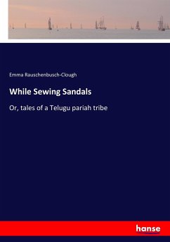 While Sewing Sandals
