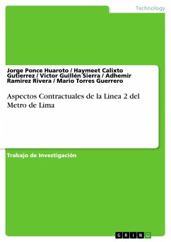 Aspectos Contractuales de la Linea 2 del Metro de Lima