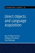 Direct Objects and Language Acquisition - Bild 1