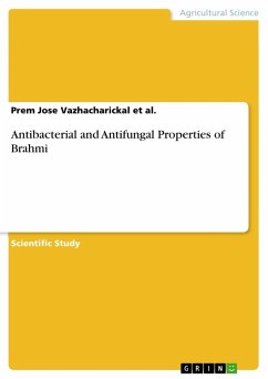 Antibacterial and Antifungal Properties of Brahmi - Vazhacharickal, Prem Jose