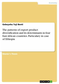 The patterns of export product diversification and its determinants in four East African countries. Particulary in case of Ethiopia - Benti, Gebeyehu Tuji