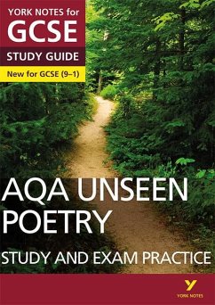 AQA English Literature Unseen Poetry Study and Exam Practice: York Notes for GCSE - everything you need to study and prepare for the 2025 and 2026 exams - Green, Mary