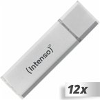 12x1 Intenso Alu Line silber 4GB USB Stick 2.0