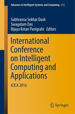 International Conference On Intelligent Computing And Applications: Icica 2016