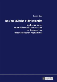 Das preußische Fideikommiss - Kato, Fusao