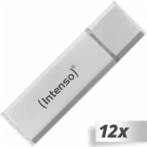 12x1 Intenso Alu Line 16GB USB Stick 2.0 silber