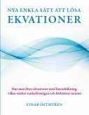 Nya enkla sätt att lösa ekvationer (eBook, ePUB)