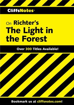 Cover CliffsNotes on Richter's The Light in the Forest (eBook, ePUB)