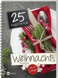 Cover 25 begeisternde Weihnachsrezepte