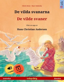 Cover De vilda svanarna - De vilde svaner (svenska - danska) (eBook, ePUB)