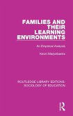 Families and their Learning Environments (eBook, PDF)