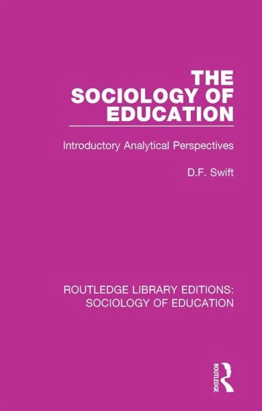 The Sociology of Education (eBook, PDF) The Sociology of Education (eBook, PDF)