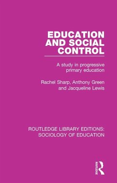 Cover Education and Social Control (eBook, ePUB)