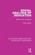 Social Analysis of Education (eBook,... - Bild 1