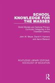 School Knowledge for the Masses (eBook, PDF)