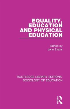 Cover Equality, Education, and Physical Education (eBook, PDF)