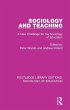 Sociology and Teaching (eBook, ePUB) - Bild 1
