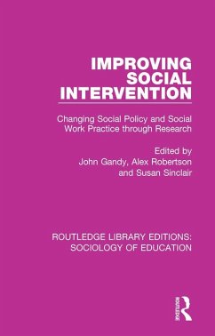 Cover Improving Social Intervention (eBook, PDF)