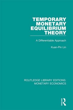 Cover Temporary Monetary Equilibrium Theory (eBook, PDF)