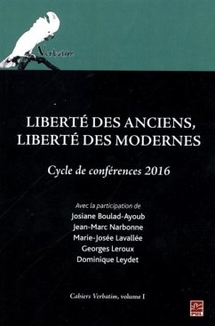 Liberte des Anciens, liberte des Modernes (eBook, PDF) Cover Liberte des Anciens, liberte des Modernes (eBook, PDF)