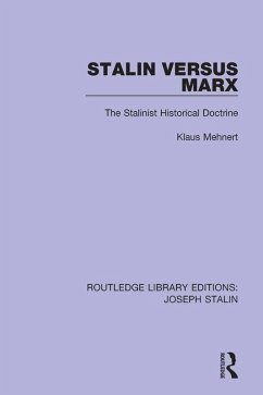Cover Stalin Versus Marx (eBook, PDF)