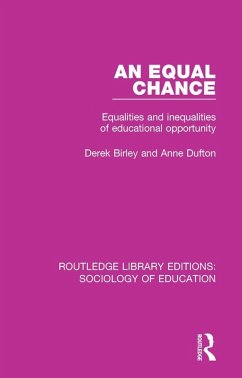 An Equal Chance (eBook, PDF) - Birley, Derek; Dufton, Anne