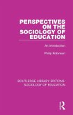 Perspectives on the Sociology of Education (eBook, PDF)