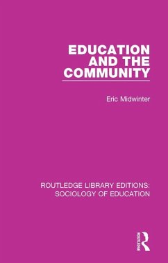 Cover Education and the Community (eBook, ePUB)