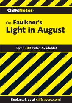 Cover CliffsNotes on Faulkner's Light In August (eBook, ePUB)