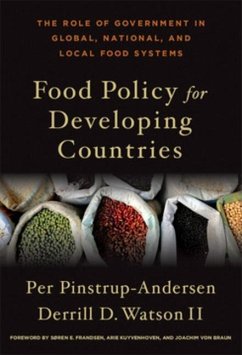 Food Policy for Developing Countries (eBook, PDF) - Pinstrup-Andersen, Per; Watson, Derrill D.