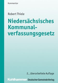 Niedersächsisches Kommunalverfassungsgesetz (eBook, ePUB) - Thiele, Robert
