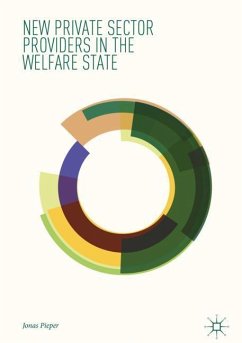 New Private Sector Providers in the Welfare State - Pieper, Jonas