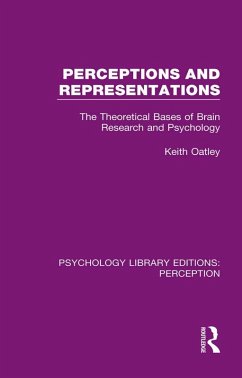 Perceptions and Representations (eBook, PDF) - Oatley, Keith