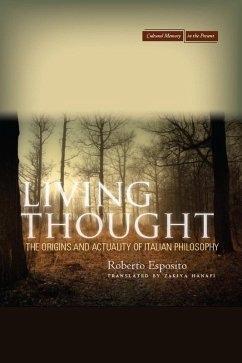 Living Thought (eBook, ePUB) - Esposito, Roberto