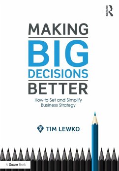 Cover Making Big Decisions Better (eBook, ePUB)