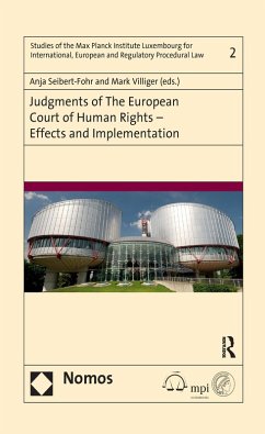 Cover Judgments of the European Court of Human Rights - Effects and Implementation (eBook, PDF)