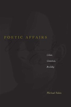 Poetic Affairs (eBook, PDF) - Eskin, Michael