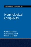 Morphological Complexity (eBook, PDF)