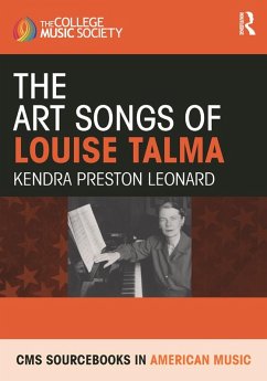 The Art Songs of Louise Talma (eBook, PDF) - Leonard, Kendra Preston