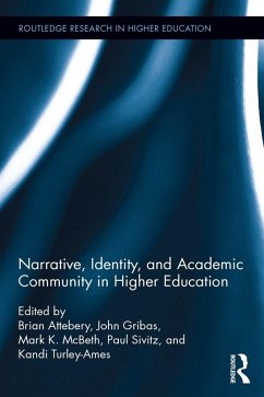 Cover Narrative, Identity, and Academic Community in Higher Education (eBook, ePUB)