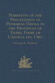 Narrative of the Proceedings of Pedrarias Davila in the Provinces of Tierra Firme or Castilla del Oro (eBook, PDF)