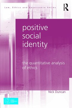 Positive Social Identity (eBook, PDF) - Duncan, Nick