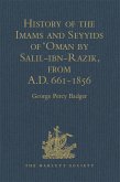 History of the Imams and Seyyids of 'Oman by Salil-ibn-Razik, from A.D. 661-1856 (eBook, PDF)
