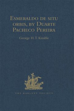 Esmeraldo de situ orbis, by Duarte Pacheco Pereira (eBook, ePUB)