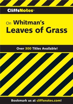 CliffsNotes on Whitman's Leaves of Grass (eBook, ePUB) - Shahane, V. A.