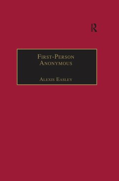 First-Person Anonymous (eBook, ePUB) - Easley, Alexis